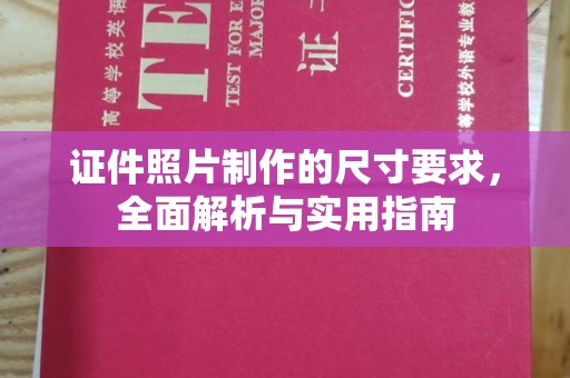 平湖证件照片制作的尺寸要求，全面解析与实用指南